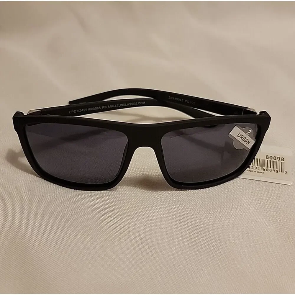 Piranha Urban 2 Madison Lifestyle Sunglasses Black Frames Style # 60098